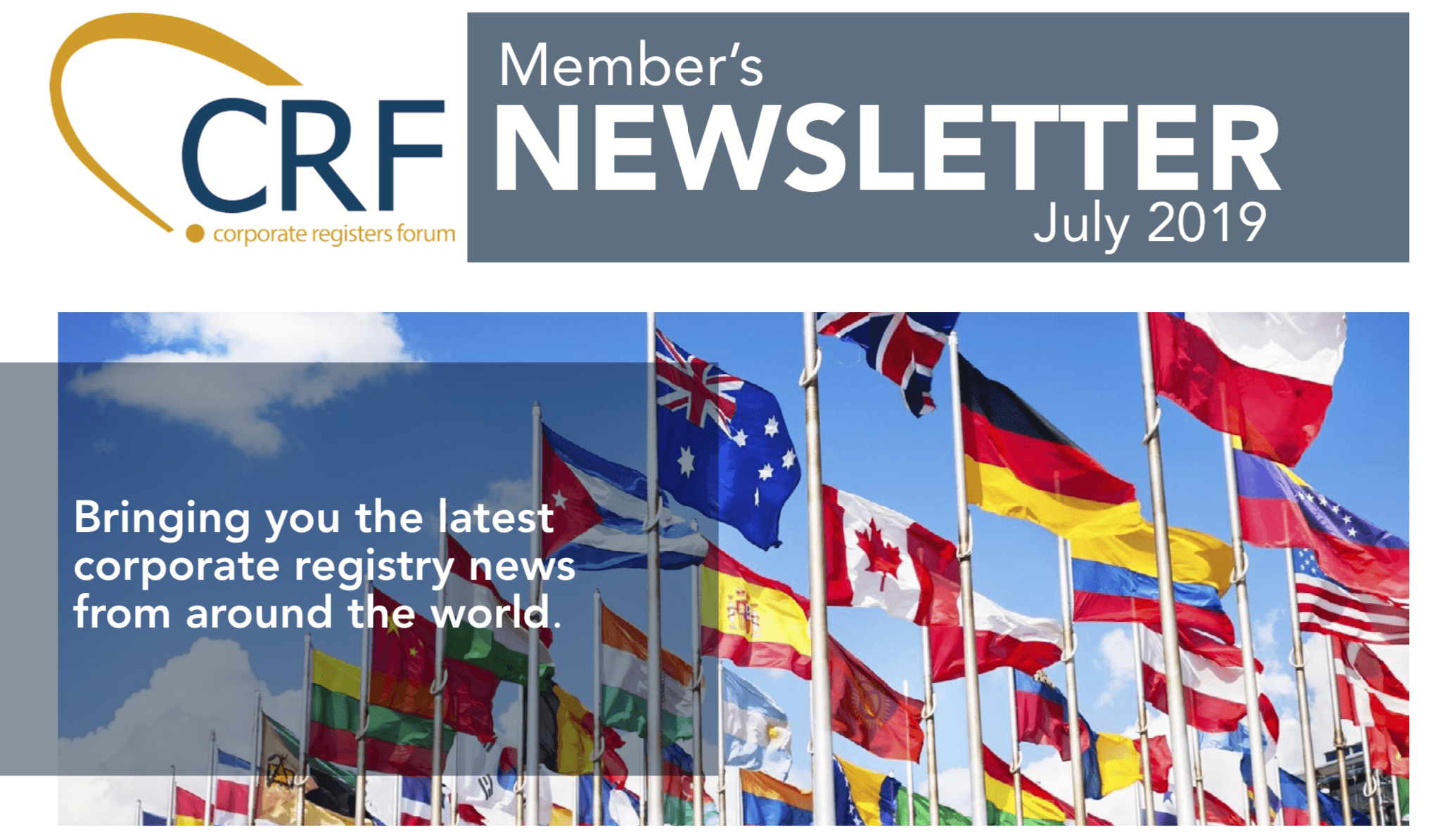 CRF July Newsletter Thumbnail