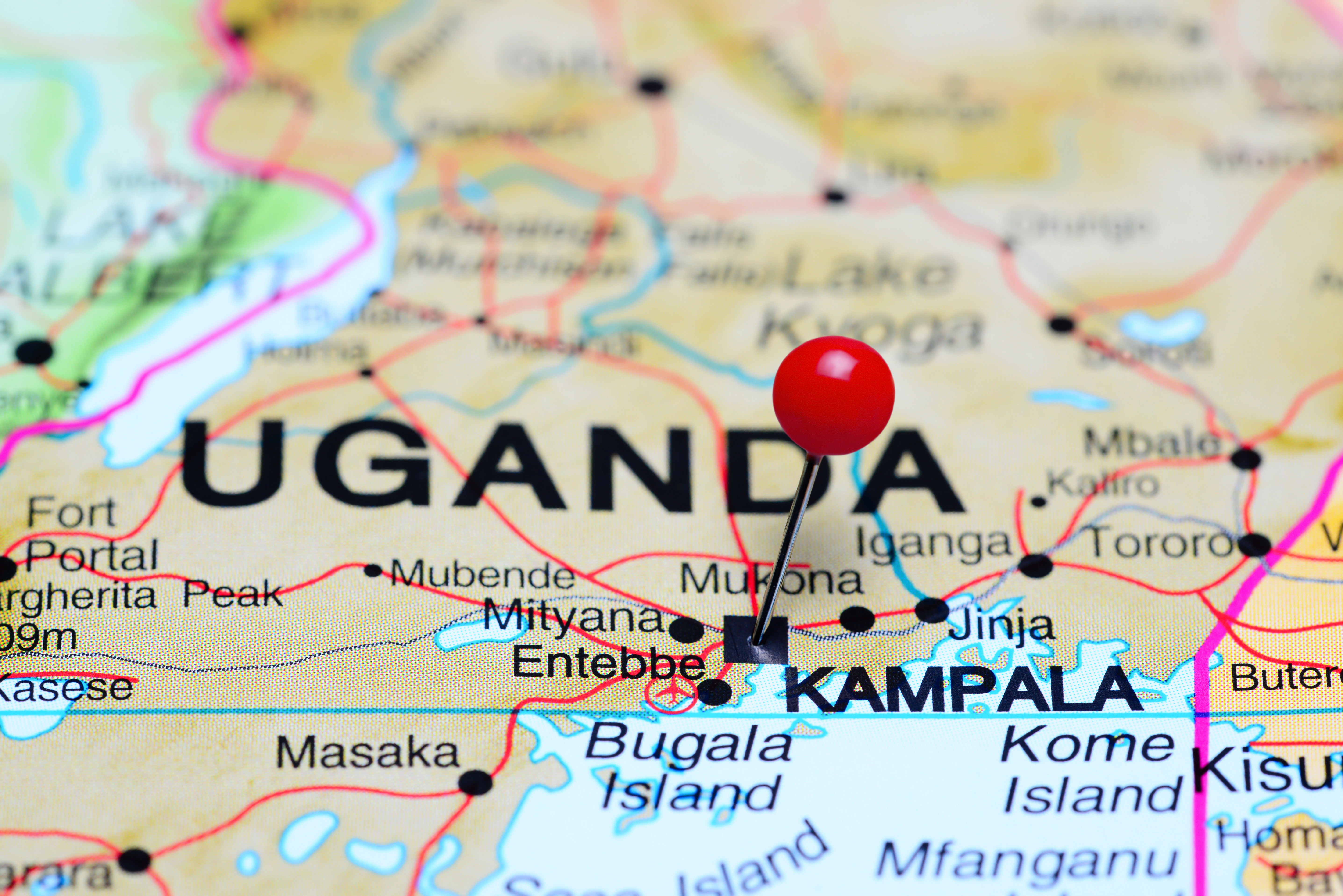 Uganda Map