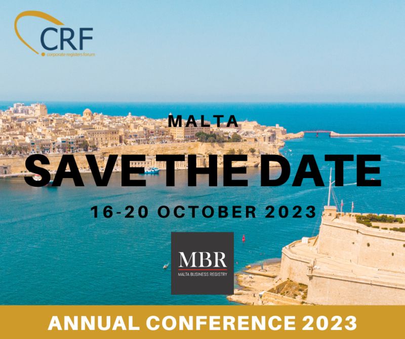 Save the Date – CRF Malta 2023